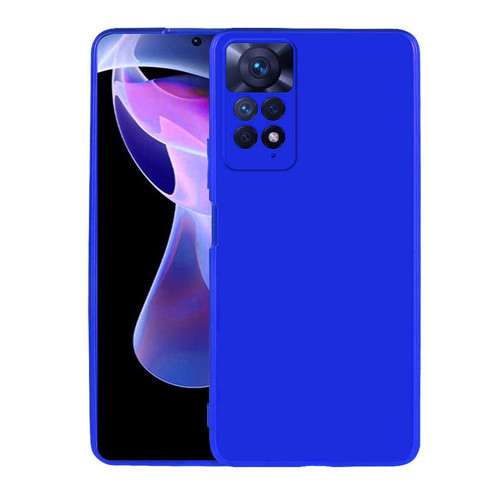 Redmi Note 11 Pro 5G Kılıf KHYR Premier Silikon Kapak - Saks Mavi