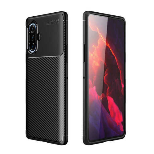 Redmi K40 Gaming Kılıf KHYR Negro Silikon Kapak - Siyah