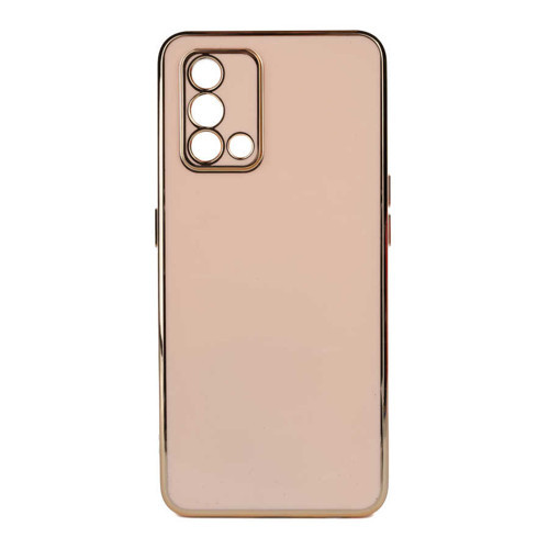 A74 4G Kılıf KHYR Bark Kapak - Rose Gold