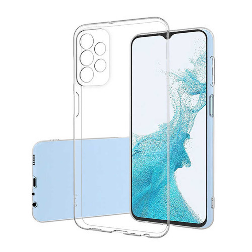 Galaxy A33 5G Kılıf KHYR Süper Silikon Kapak - Renksiz