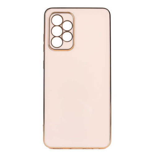 Galaxy A52 Kılıf KHYR Bark Kapak - Rose Gold
