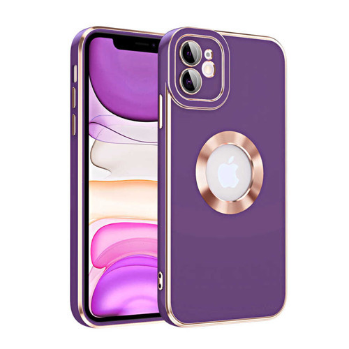iPhone 11 Uyumlu KHYR Kongo Kılıf-Koyu Mor