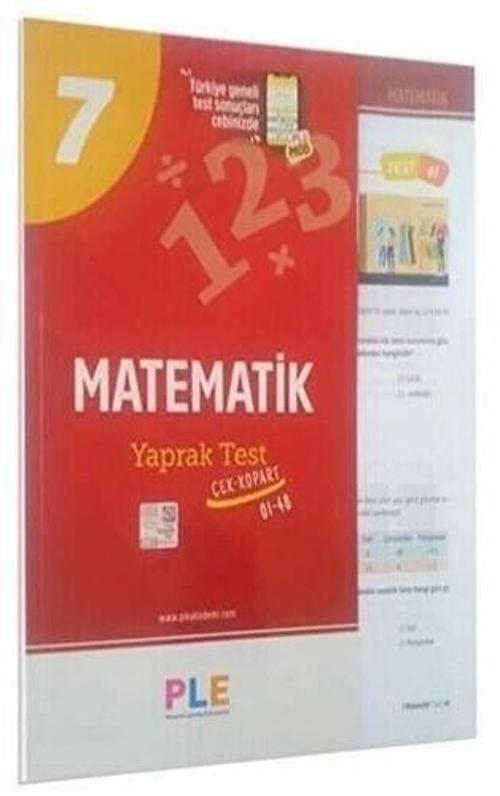 Birey Yayıncılık 7. Sınıf Ple Matematik Yaprak Test