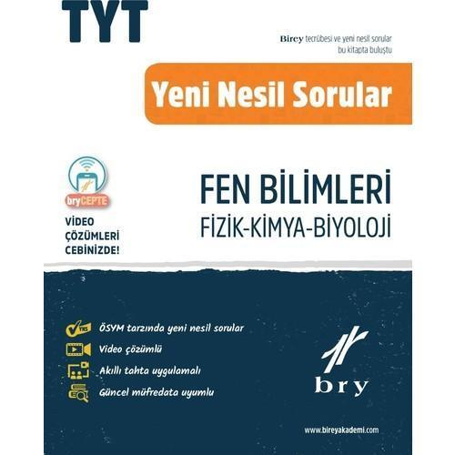 Birey Yayıncılık Tyt Yeni Nesil Sorular Fen Bilimleri (Fizik-Kimya-Biyoloji)