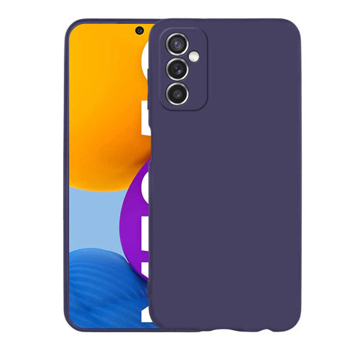 Galaxy M52 Kılıf KHYR Premier Silikon Kapak - Lacivert