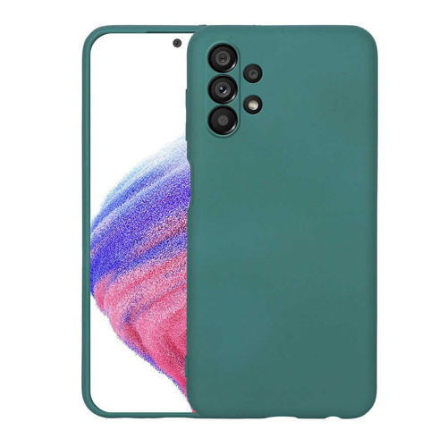 Galaxy A73 Kılıf KHYR Mara Lansman Kapak - Koyu Yeşil