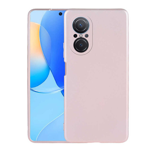 Huawei Nova 9 SE Kılıf KHYR Premier Silikon Kapak - Rose Gold