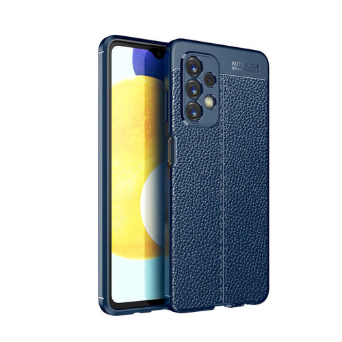 Galaxy A23 Kılıf KHYR Niss Silikon Kapak - Lacivert