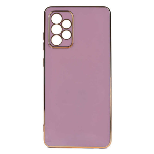 Galaxy A72 Kılıf KHYR Bark Kapak - Mor