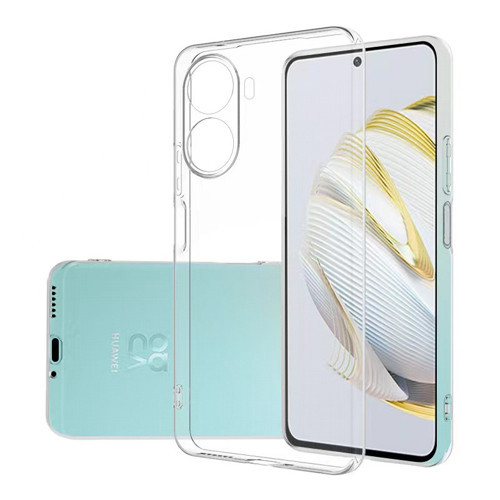 Huawei Nova 10 SE Kılıf KHYR Süper Silikon Kapak - Renksiz