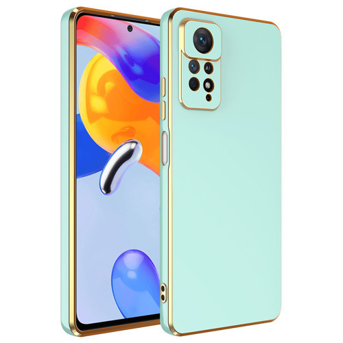 Redmi Note 12 Pro 4G Kılıf KHYR Bark Kapak - Açık Yeşil