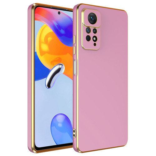 Redmi Note 12 Pro 4G Kılıf KHYR Bark Kapak - Mor