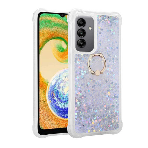 Galaxy A34 Kılıf KHYR Milce Kapak - Gümüş