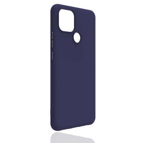Realme C25Y Kılıf KHYR Biye Silikon - Lacivert