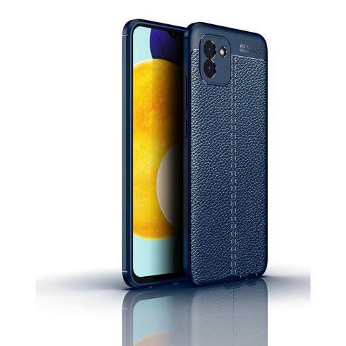 Galaxy A03 Kılıf KHYR Niss Silikon Kapak - Lacivert