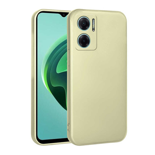 Redmi Note 11E Kılıf KHYR Premier Silikon Kapak - Gold