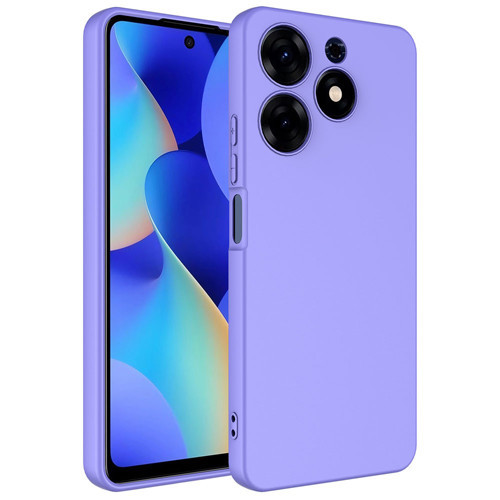 Tecno Spark 10 Pro Kılıf KHYR Mara Lansman Kapak - Lila