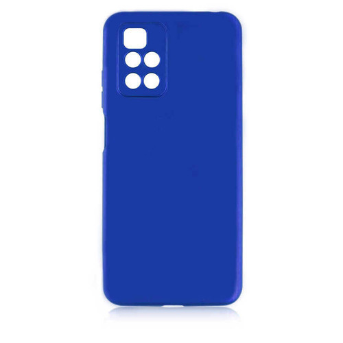 Redmi 10 2022 Kılıf KHYR Premier Silikon Kapak - Saks Mavi