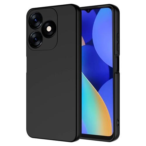 Tecno Spark 10 4G Kılıf KHYR Mara Lansman Kapak - Siyah