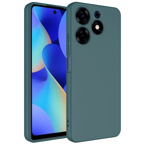 Tecno Spark 10 Pro Kılıf KHYR Mara Lansman Kapak - Koyu Yeşil