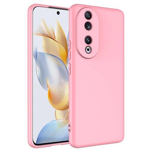 Honor 90 Kılıf KHYR Mara Lansman Kapak - Pembe