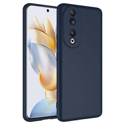 Honor 90 Kılıf KHYR Mara Lansman Kapak - Lacivert