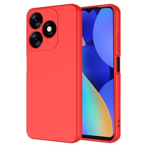 Tecno Spark 10 4G Kılıf KHYR Mara Lansman Kapak - Kırmızı