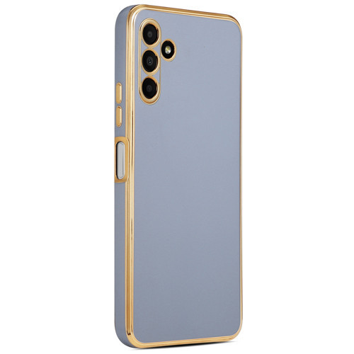 Galaxy A04S Kılıf KHYR Bark Kapak - Mavi
