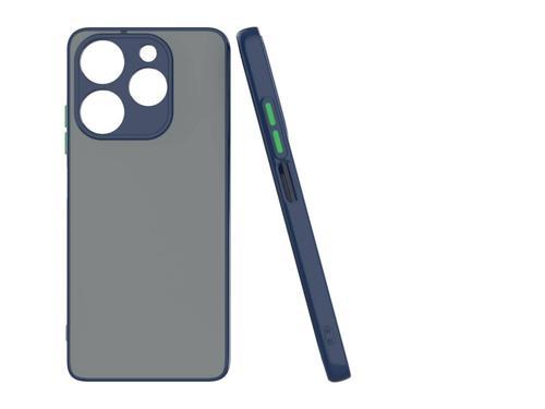 Tecno Spark 10 Pro Kılıf KHYR Hux Kapak - Lacivert