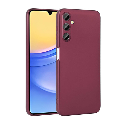 Galaxy A15 Kılıf KHYR Premier Silikon Kapak - Mürdüm
