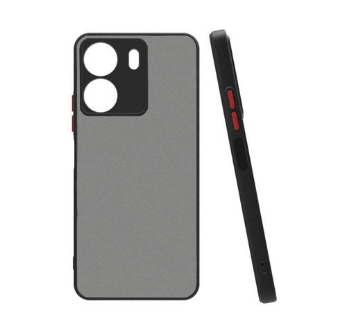 Redmi 13C Kılıf KHYR Hux Kapak - Siyah