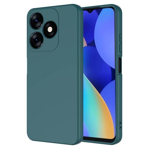 Tecno Spark 10 4G Kılıf KHYR Mara Lansman Kapak - Koyu Yeşil