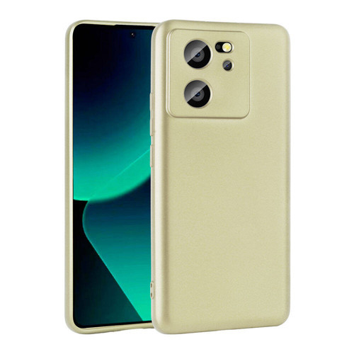 Mi 13T Pro Kılıf KHYR Premier Silikon Kapak - Gold