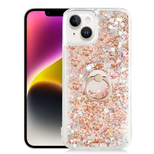 iPhone 14 Plus Uyumlu KHYR Milce Kılıf-Gold
