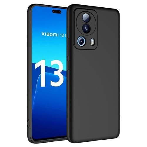 Mi 13 Lite Kılıf KHYR Mara Lansman Kapak - Siyah