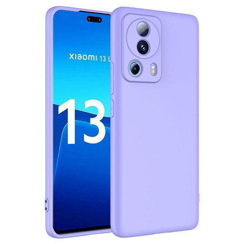 Mi 13 Lite Kılıf KHYR Mara Lansman Kapak - Lila