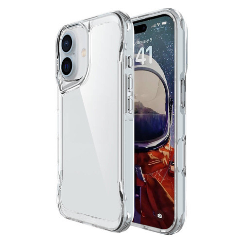 iPhone 16 Plus Kılıf KHYR T-Max Kapak - Şeffaf
