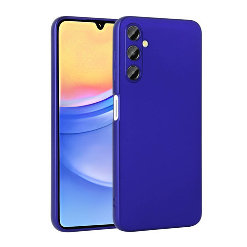 Galaxy A15 Kılıf KHYR Premier Silikon Kapak - Saks Mavi