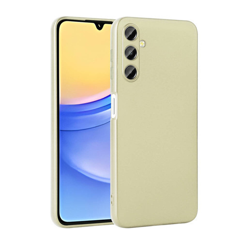 Galaxy A15 Kılıf KHYR Premier Silikon Kapak - Gold