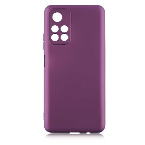 Redmi Note 11T 5G Kılıf KHYR Premier Silikon Kapak - Mürdüm