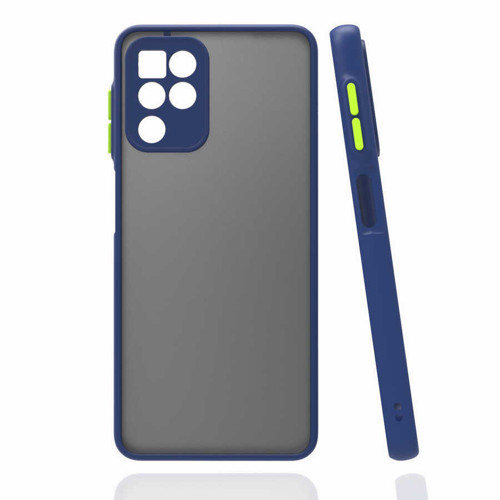 Galaxy M32 Kılıf KHYR Hux Kapak - Lacivert