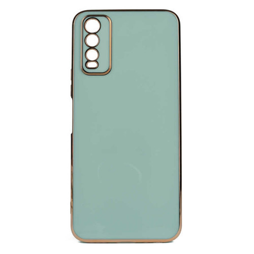 Vivo Y11S Kılıf KHYR Bark Kapak - Açık Yeşil