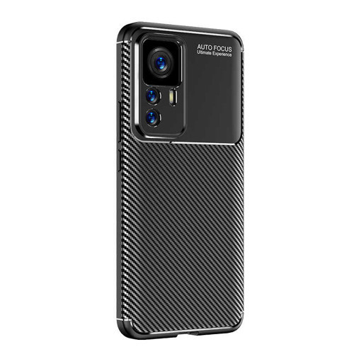 Mi 12T Pro Kılıf KHYR Negro Silikon Kapak - Siyah