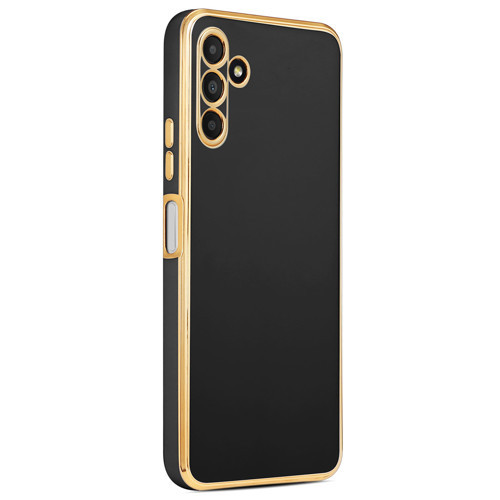 Galaxy A04S Kılıf KHYR Bark Kapak - Siyah