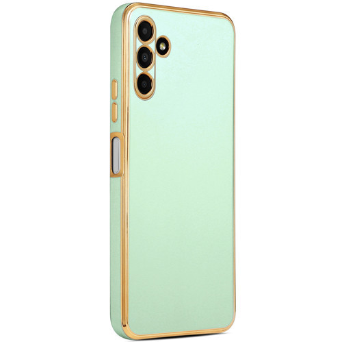 Galaxy A04S Kılıf KHYR Bark Kapak - Açık Yeşil