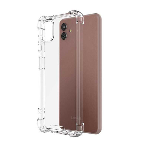 Galaxy A04 Kılıf KHYR Nitro Anti Shock Silikon - Renksiz