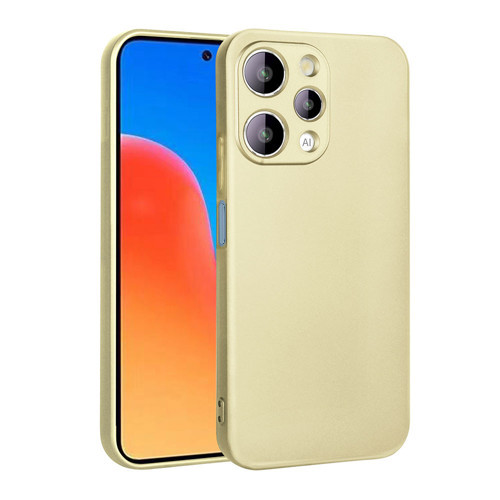 Redmi 12 Kılıf KHYR Premier Silikon Kapak - Gold