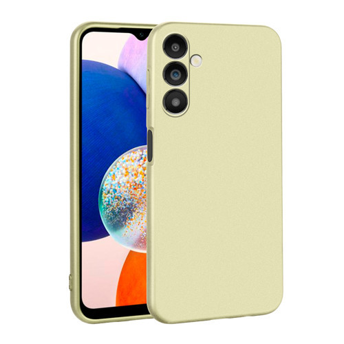 Galaxy A14 Kılıf KHYR Premier Silikon Kapak - Gold