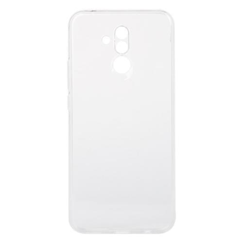 Huawei Mate 20 Lite Kılıf KHYR Kamera Korumalı Süper Silikon Kapak - Renksiz