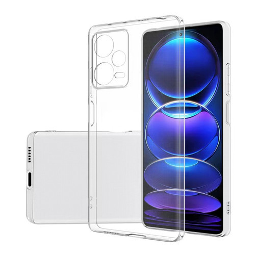Redmi Note 12 Pro 5G Kılıf KHYR Süper Silikon Kapak - Renksiz